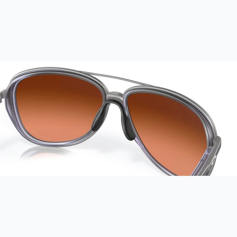 Slnečné okuliare Oakley Split Time matné trans lila/prizm brown gradient 7