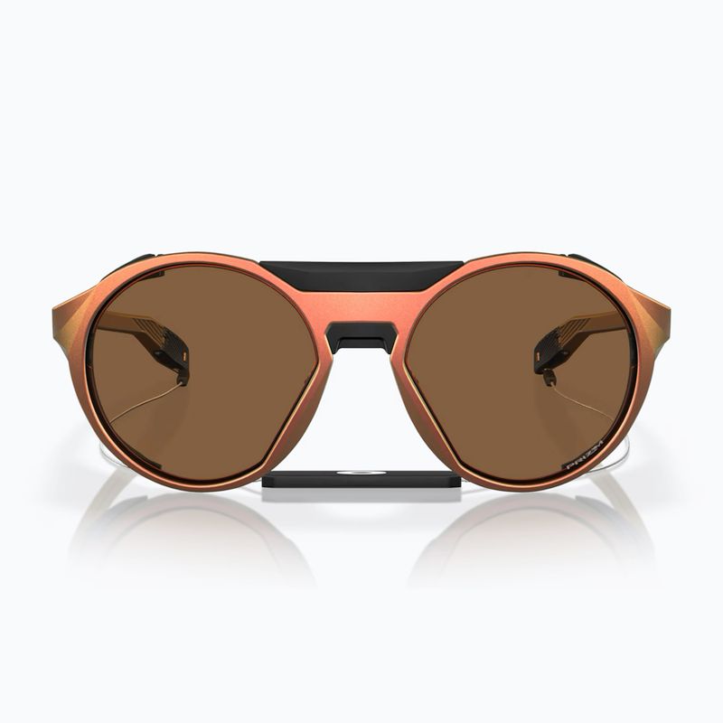 Slnečné okuliare Oakley Clifden matne červené zlaté colourshift/prizm bronze 2