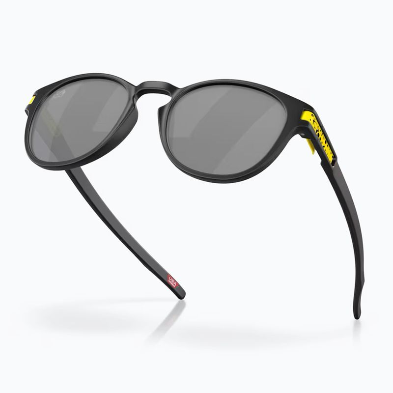 Slnečné okuliare Oakley Latch Tour De France matný čierny atrament/prízemná čierna 4