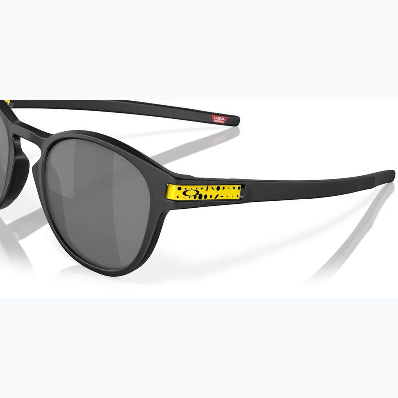Slnečné okuliare Oakley Latch Tour De France matný čierny atrament/prízemná čierna 6