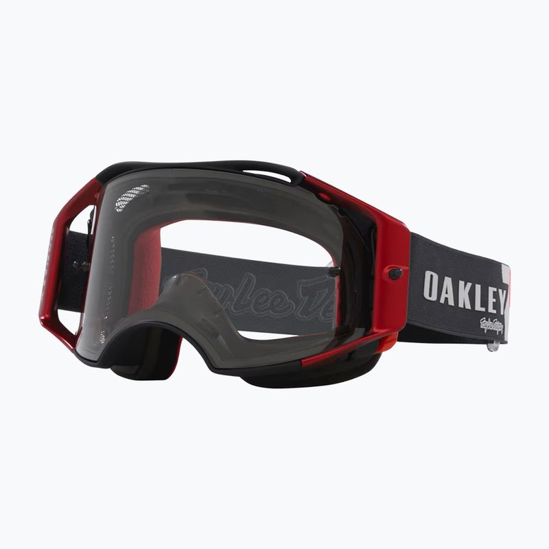 Oakley Airbrake MTB cyklistické okuliare Troy Lee Designs rwb stars/clear