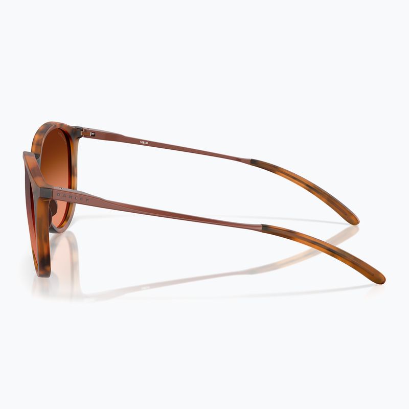 Slnečné okuliare Oakley Sielo matná zázvorová korytnačka/prízemný hnedý gradient 3