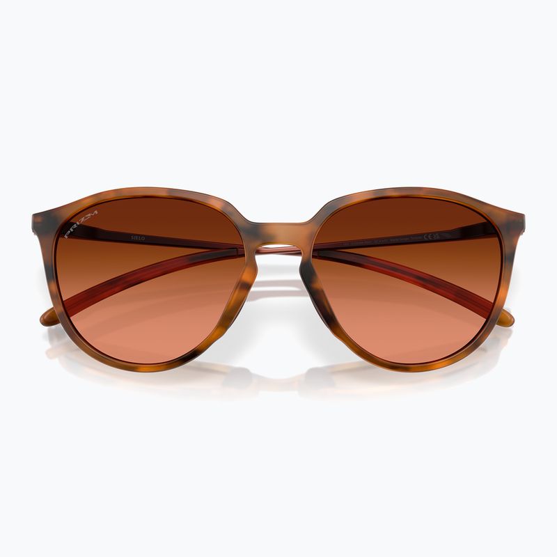 Slnečné okuliare Oakley Sielo matná zázvorová korytnačka/prízemný hnedý gradient 5