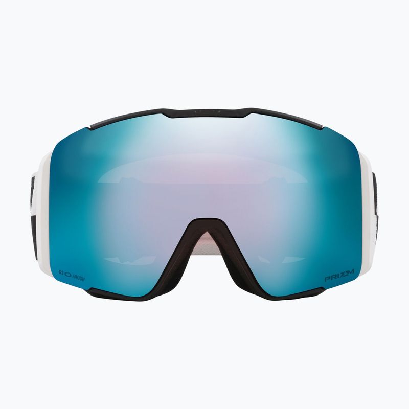 Lyžiarske okuliare Oakley Line Miner Pro L black white duality/prizm sapphire/prizm torch 2