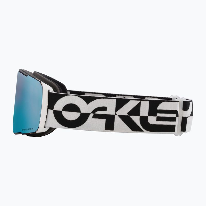 Lyžiarske okuliare Oakley Line Miner Pro L black white duality/prizm sapphire/prizm torch 4