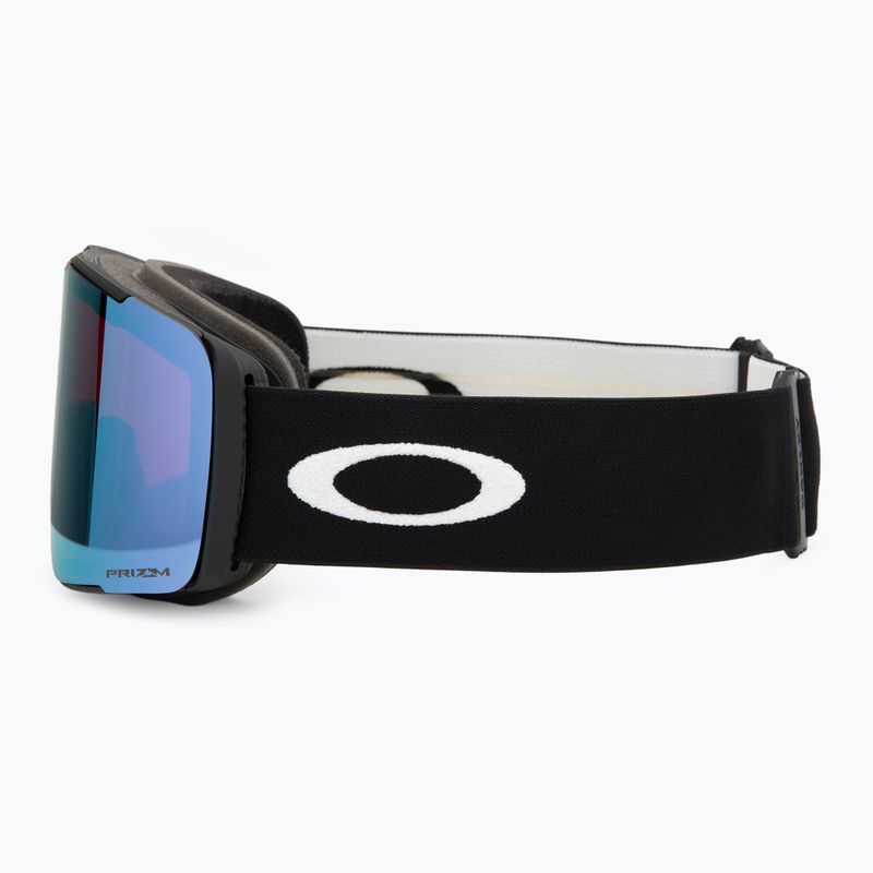 Lyžiarske okuliare Oakley Line Miner Pro L matte black/prizm sapphire/prizm iced 5