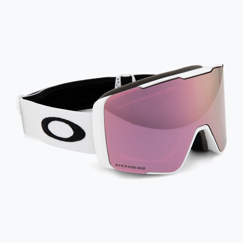 Lyžiarske okuliare Oakley Line Miner Pro M matte white/prizm rose/prizm sapphire 2