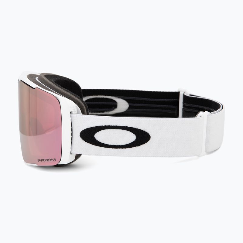 Lyžiarske okuliare Oakley Line Miner Pro M matte white/prizm rose/prizm sapphire 5