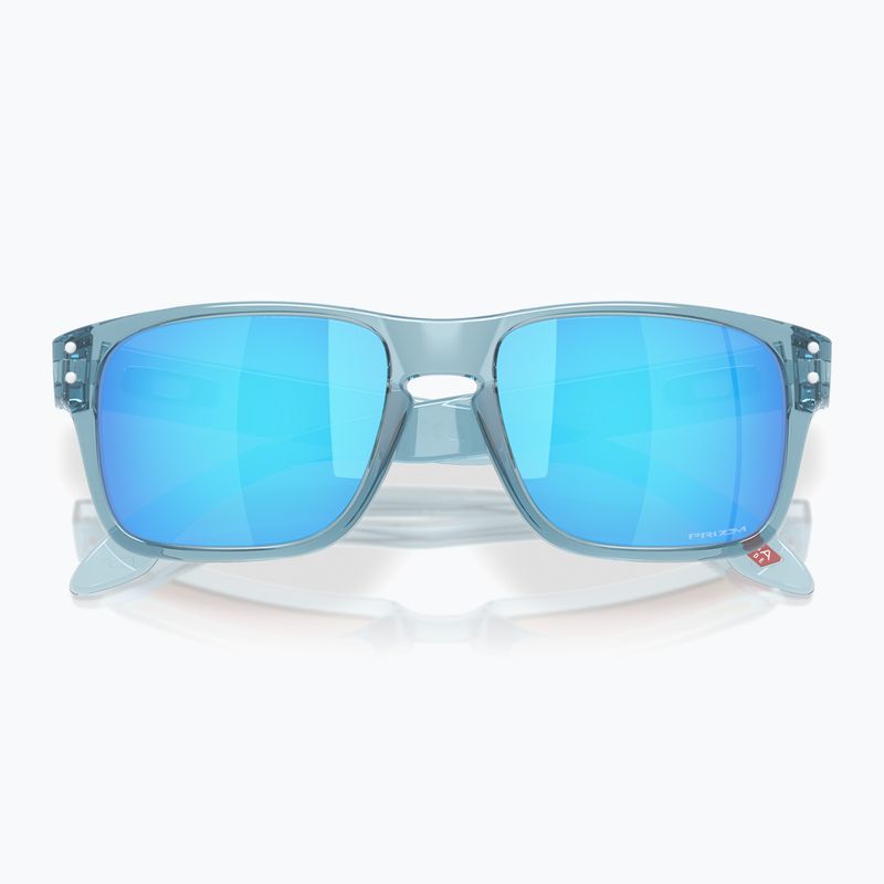 Detské slnečné okuliare Oakley Holbrook XXS transparentné stonewash/prism sapphire 5