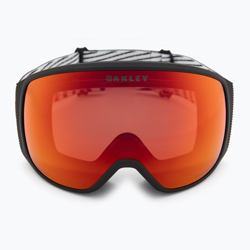Lyžiarske okuliare Oakley Flight Tracker L black brutal/prizm snow torch iridium 2