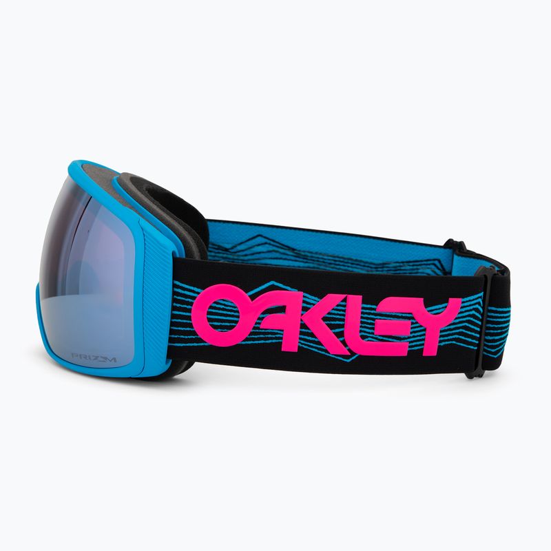 Lyžiarske okuliare Oakley Flight Tracker L blue dimension/prizm snow sapphire iridium 4