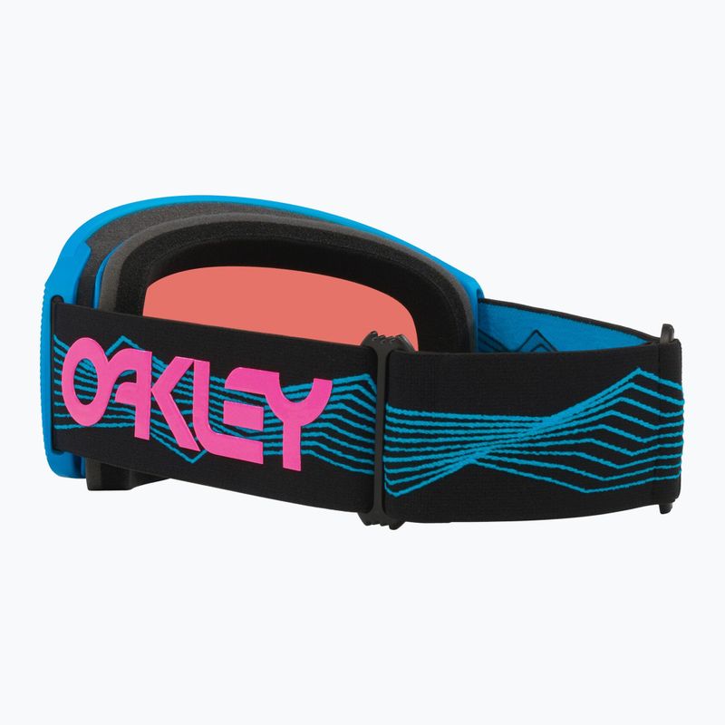 Lyžiarske okuliare Oakley Flight Tracker L blue dimension/prizm snow sapphire iridium 4