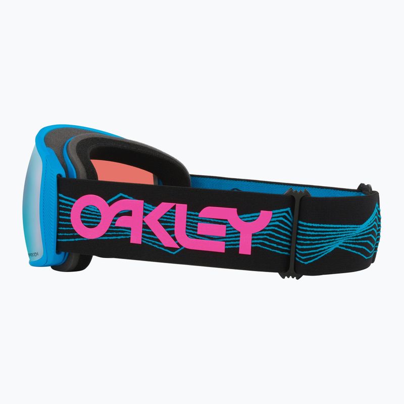 Lyžiarske okuliare Oakley Flight Tracker L blue dimension/prizm snow sapphire iridium 7