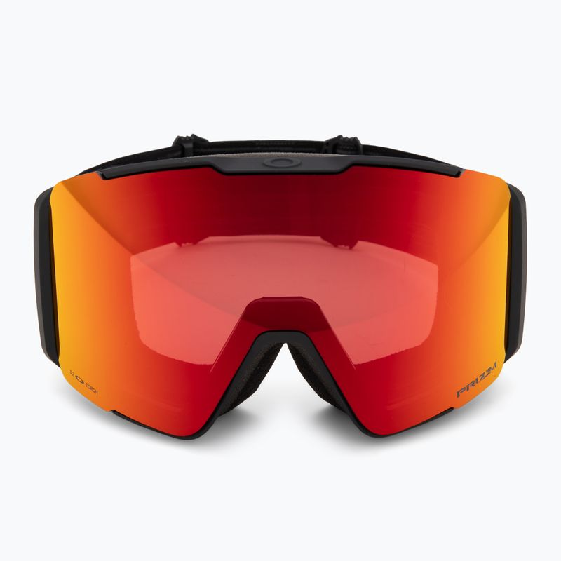 Lyžiarske okuliare Oakley Line Miner Pro L black reinforce/prizm torch/prizm iced 3