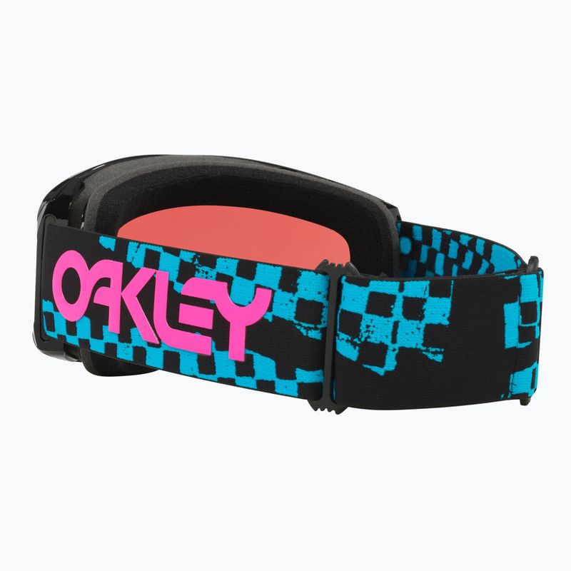 Lyžiarske okuliare Oakley Line Miner L chex black/prizm snow sapphire iridium 4