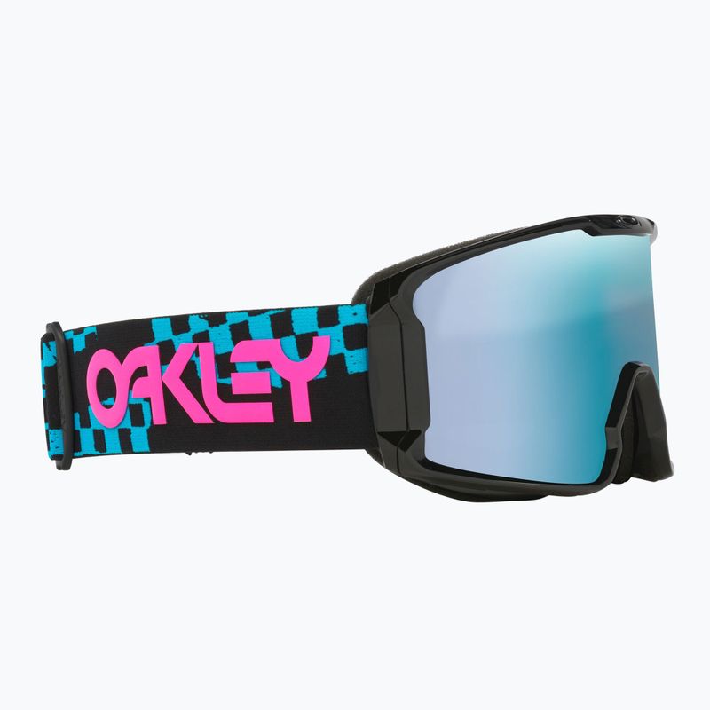 Lyžiarske okuliare Oakley Line Miner L chex black/prizm snow sapphire iridium 5