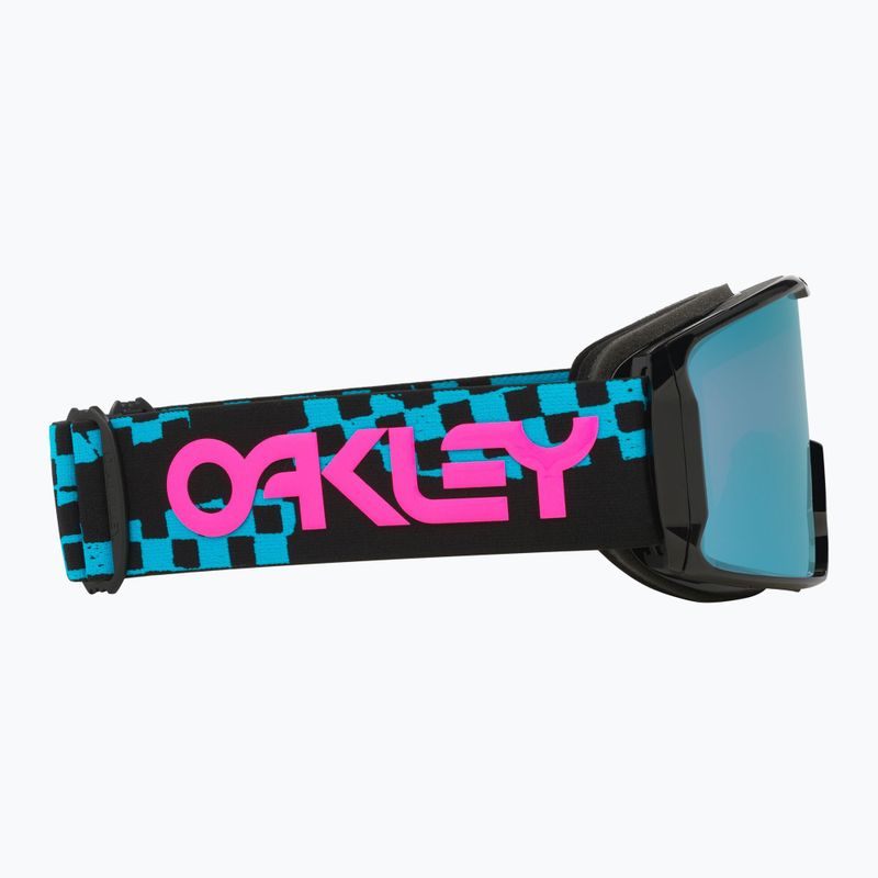 Lyžiarske okuliare Oakley Line Miner L chex black/prizm snow sapphire iridium 6