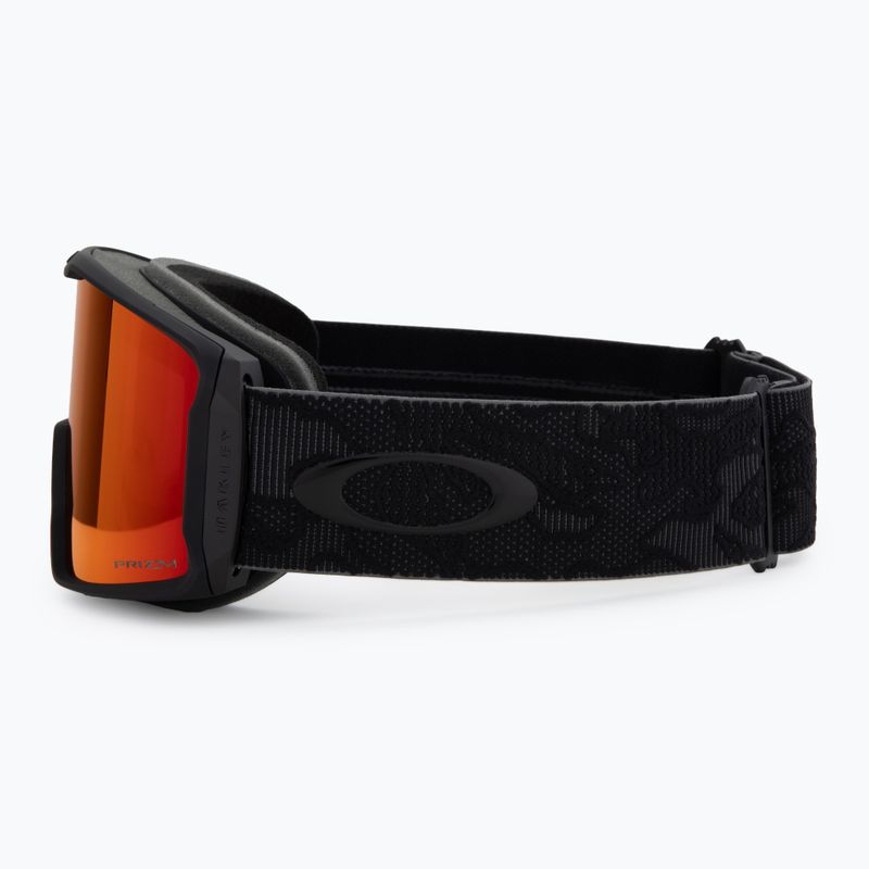 Lyžiarske okuliare Oakley Line Miner L Black Camo/Prizm Snow Torch Iridium 4