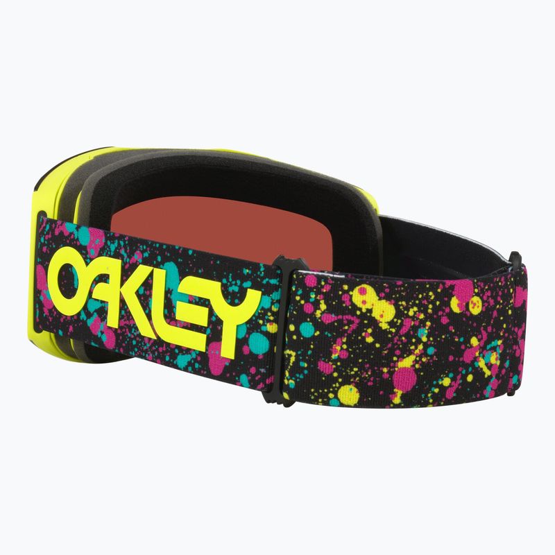 Lyžiarske okuliare Oakley Fall Line L Jaxson Black/Prizm Snow Sage Gold Iridium 4