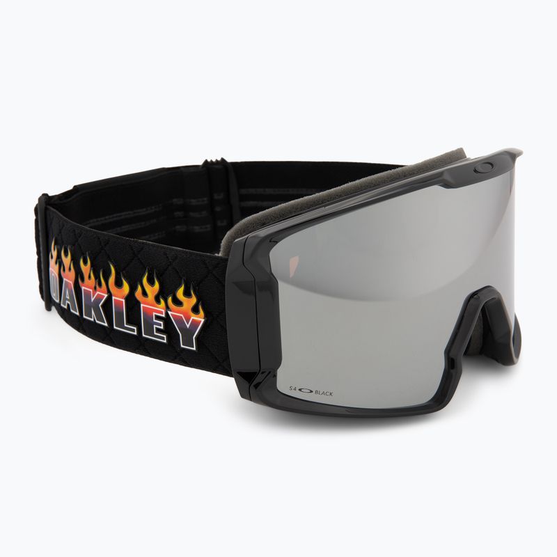 Lyžiarske okuliare Oakley Line Miner L rene rinnekangas signat/prizm snow Black Iridium