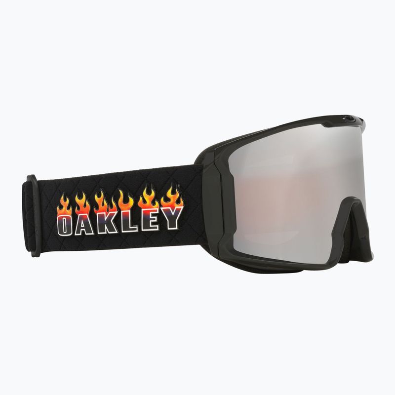 Lyžiarske okuliare Oakley Line Miner L rene rinnekangas signat/prizm snow Black Iridium 5