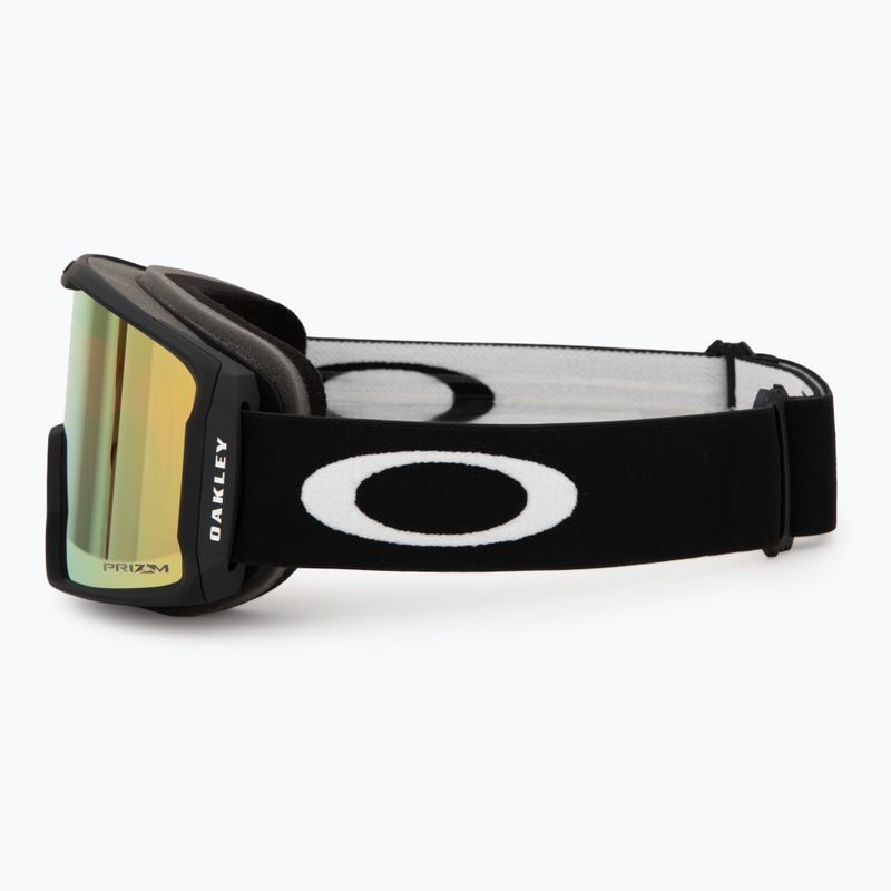 Lyžiarske okuliare Oakley Line Miner M matte black/prizm 24k iridium 4