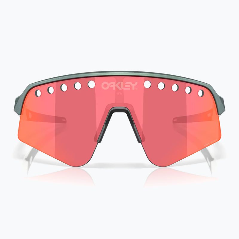 Slnečné okuliare Oakley Sutro Lite Sweep matná strieborná/modrá colorshift/prizm trail torch 2