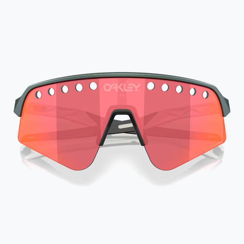 Slnečné okuliare Oakley Sutro Lite Sweep matná strieborná/modrá colorshift/prizm trail torch 3