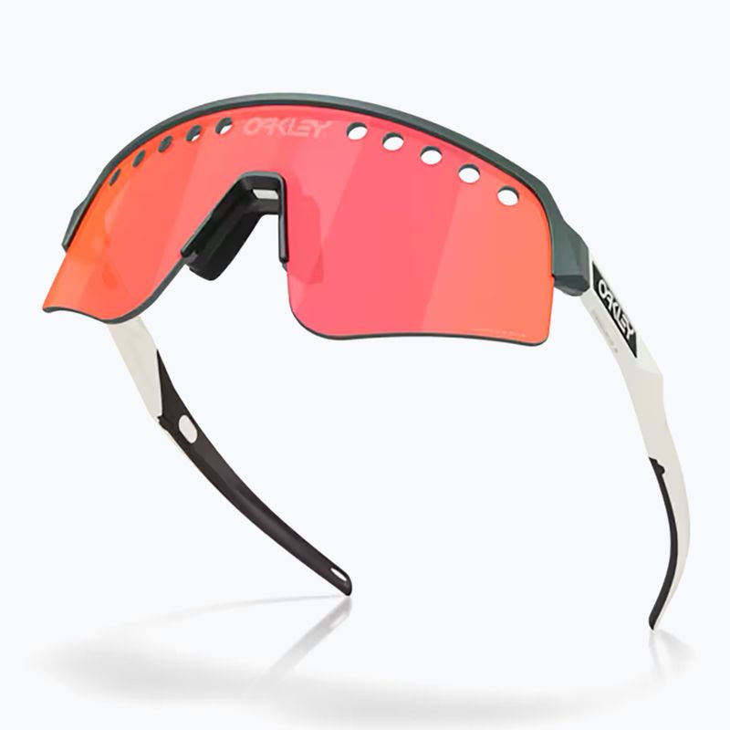 Slnečné okuliare Oakley Sutro Lite Sweep matná strieborná/modrá colorshift/prizm trail torch 4