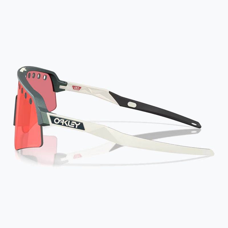 Slnečné okuliare Oakley Sutro Lite Sweep matná strieborná/modrá colorshift/prizm trail torch 5
