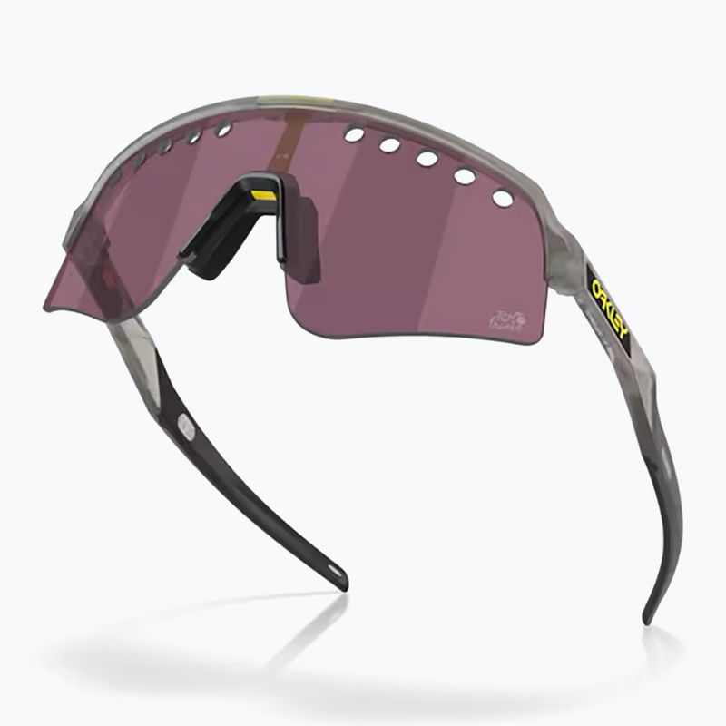 Slnečné okuliare Oakley Sutro Lite Sweep Tour De France matne šedý atrament/prízemná cestná čierna 4