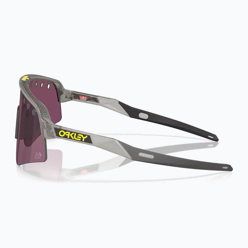 Slnečné okuliare Oakley Sutro Lite Sweep Tour De France matne šedý atrament/prízemná cestná čierna 5