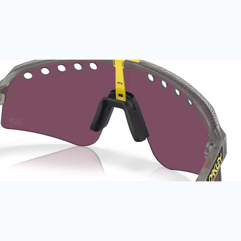 Slnečné okuliare Oakley Sutro Lite Sweep Tour De France matne šedý atrament/prízemná cestná čierna 7