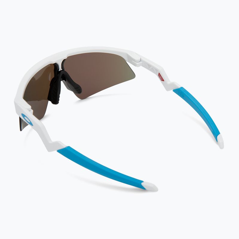 Detské slnečné okuliare Oakley Resistor Sweep leštené biele/zafírové 2