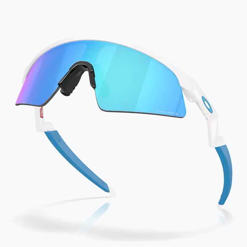 Detské slnečné okuliare Oakley Resistor Sweep leštené biele/zafírové 4
