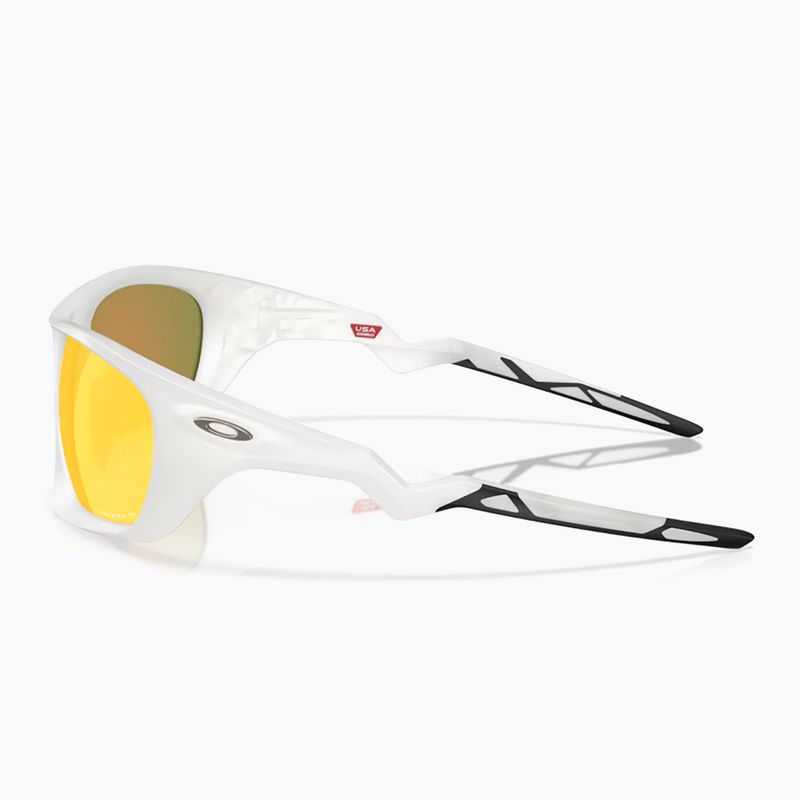 Slnečné okuliare Oakley Lateralis Seek Collection matte vapor/prizm ruby ​​polarized 5