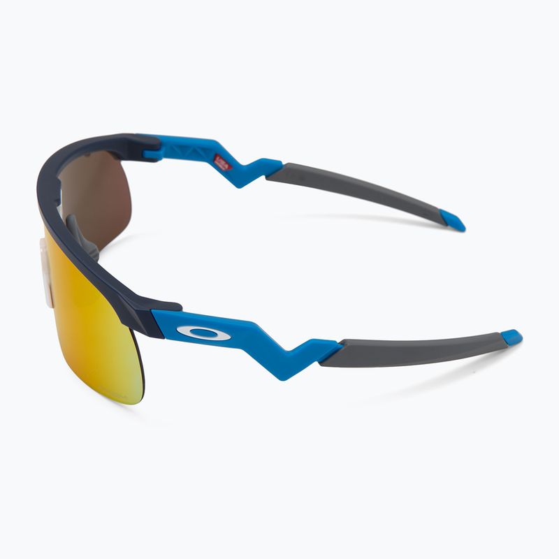 Detské slnečné okuliare Oakley Resistor matte navy/prizm ruby 4