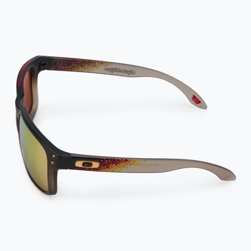 Slnečné okuliare Oakley Holbrook troy lee design black fade/prizm 24k polarized 4