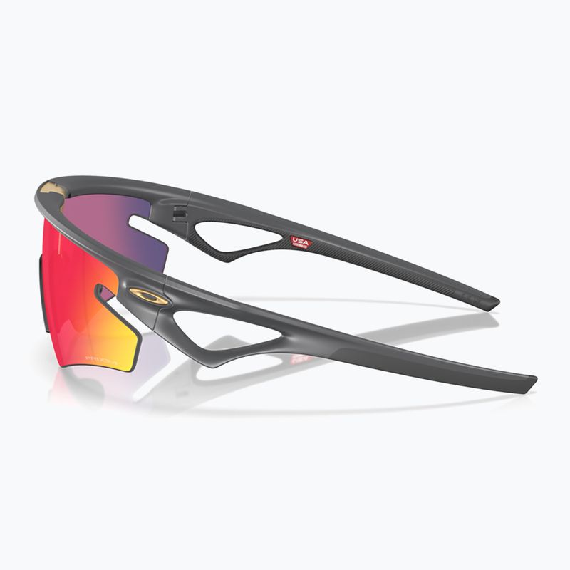 Oakley Sphaera Slash matné karbónové/prízové slnečné okuliare 5