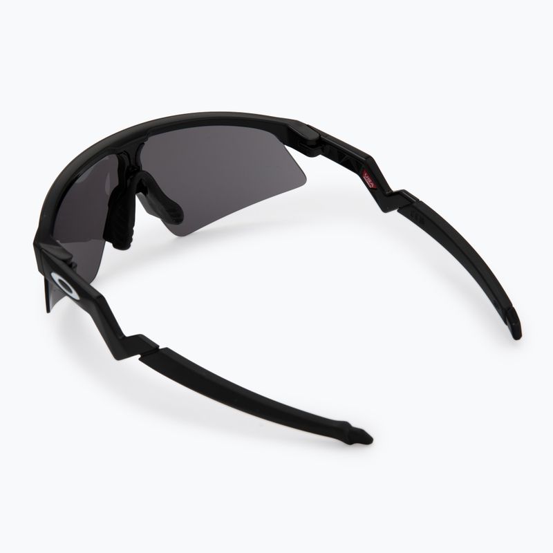 Detské slnečné okuliare Oakley Resistor Sweep Polished Black/Prizm Grey 2