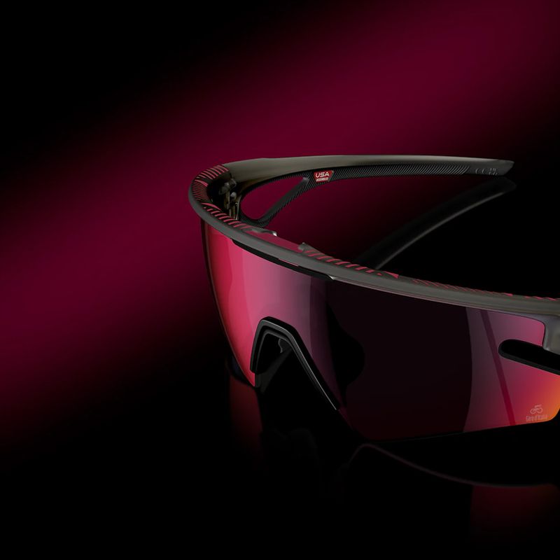 Oakley Sphaera Slash Giro D'Italia giro grey smoke/prizm cestné slnečné okuliare 7