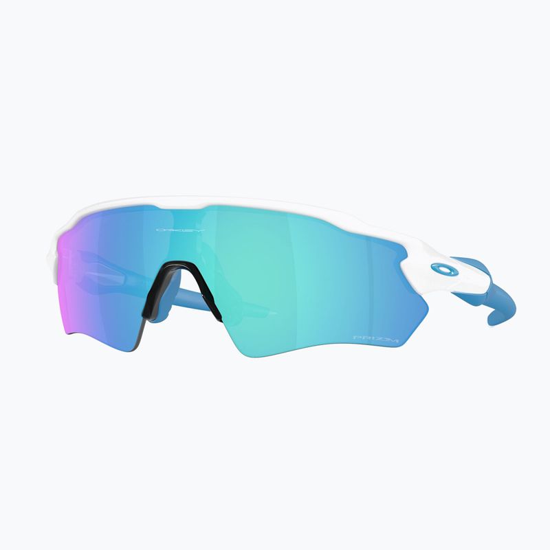 Slnečné okuliare Oakley Radar EV S Path leštené biele/prizmatický zafír
