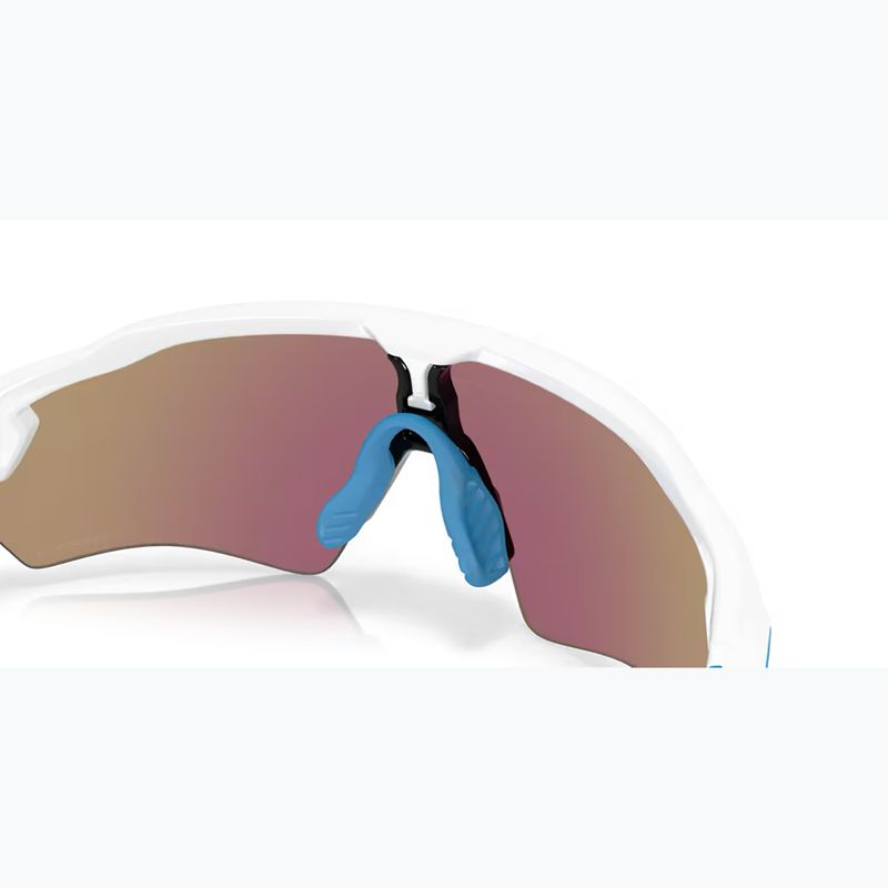 Slnečné okuliare Oakley Radar EV S Path leštené biele/prizmatický zafír 7