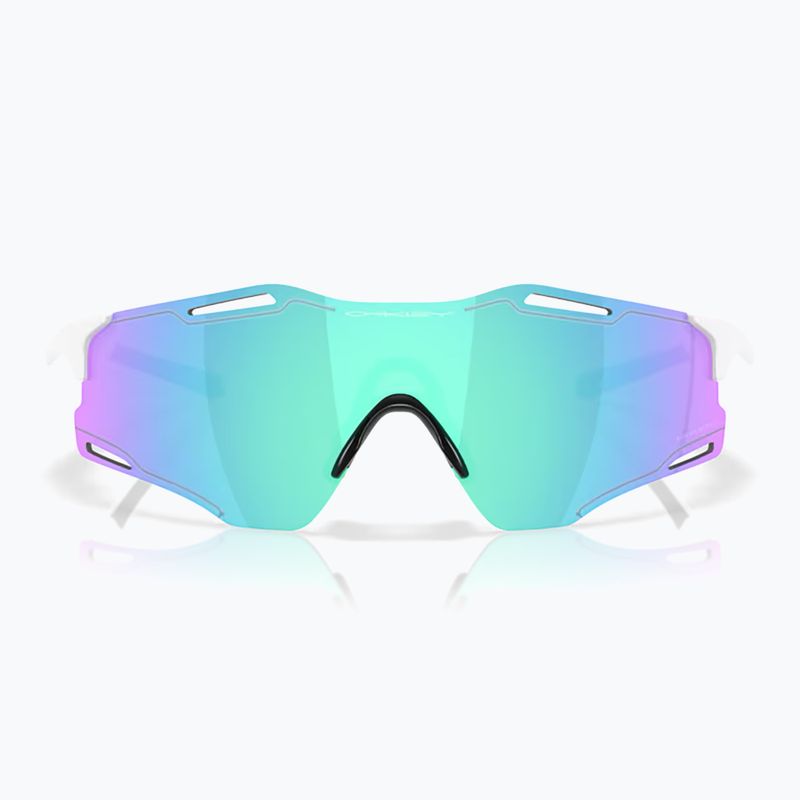 Slnečné okuliare Oakley Cybr Zero leštené biele/zafírové