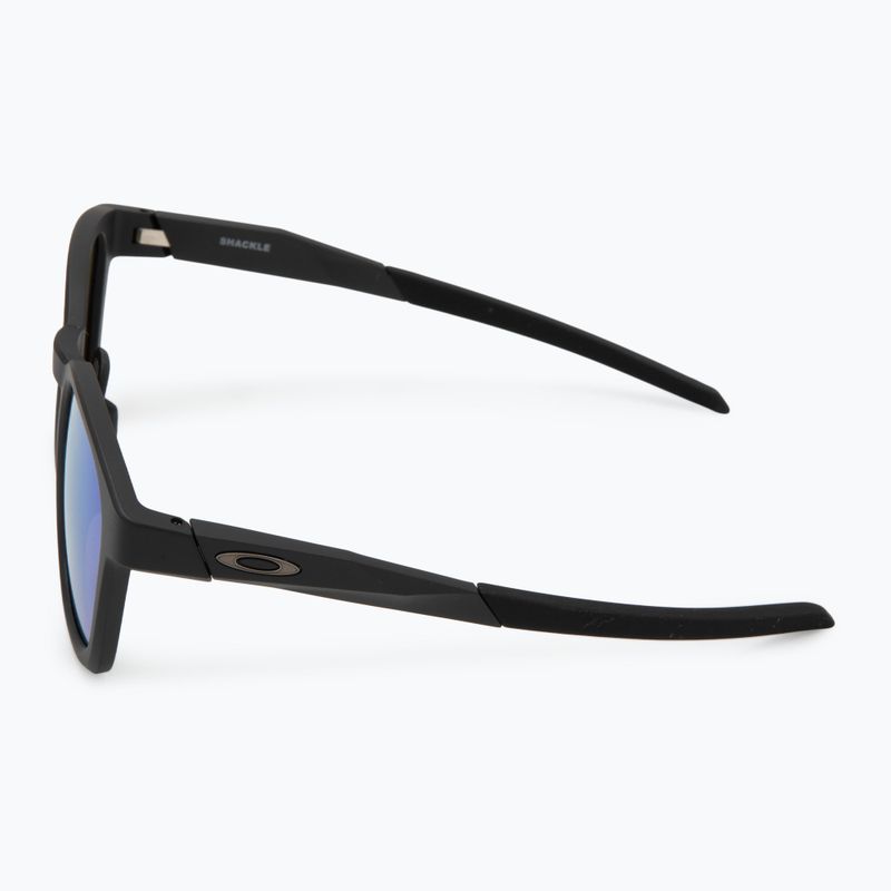 Slnečné okuliare Oakley Shackle matte black/prizm sapphire 4