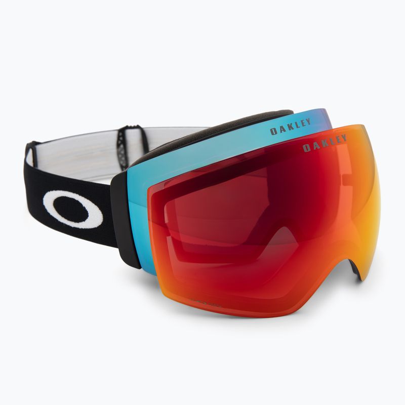 Lyžiarske okuliare Oakley Flight Deck Pro M matte black/prizm sapphire/prizm torch
