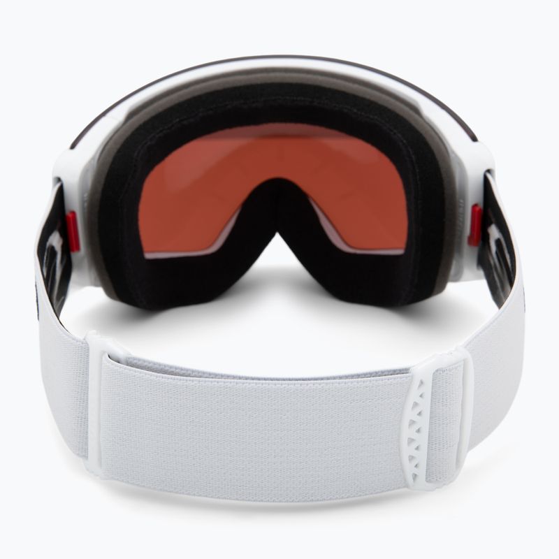 Lyžiarske okuliare Oakley Flight Deck Pro M matte white/prizm sapphire/prizm sage go 4