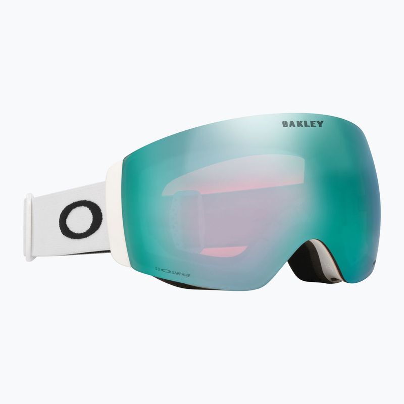Lyžiarske okuliare Oakley Flight Deck Pro M matte white/prizm sapphire/prizm sage go