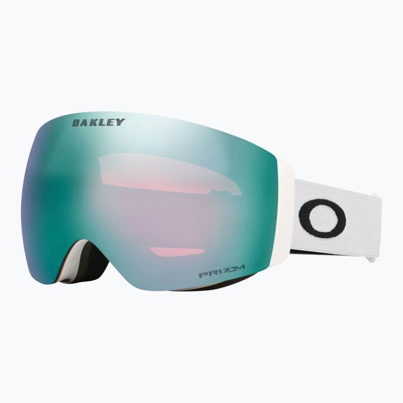 Lyžiarske okuliare Oakley Flight Deck Pro M matte white/prizm sapphire/prizm sage go 5