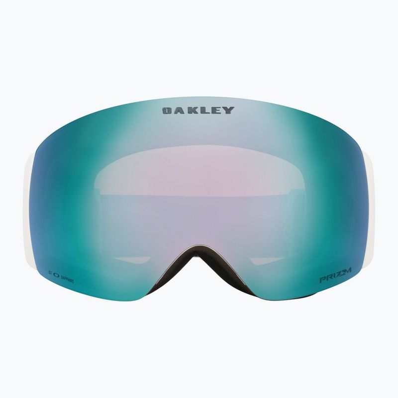Lyžiarske okuliare Oakley Flight Deck Pro M matte white/prizm sapphire/prizm iced 8